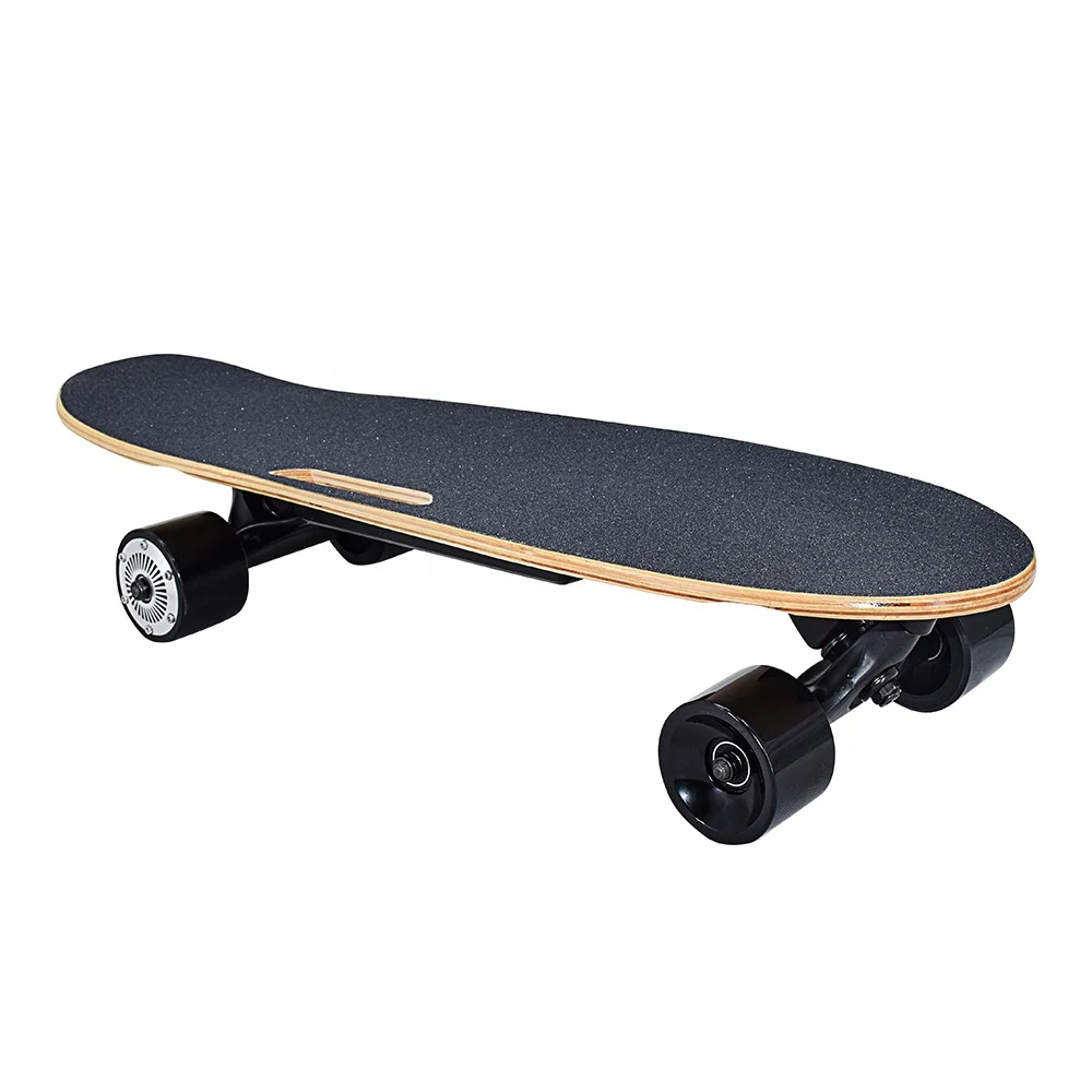 wholesale small fish plate boosted electric skate board remote control electric skateboard