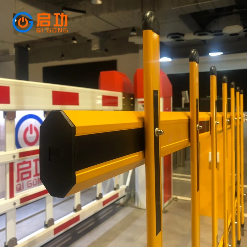 Outdoor RFID Card Reader Traffic Barrier Boom Fence License Plate Recognition Parking Lot Barrier Bar