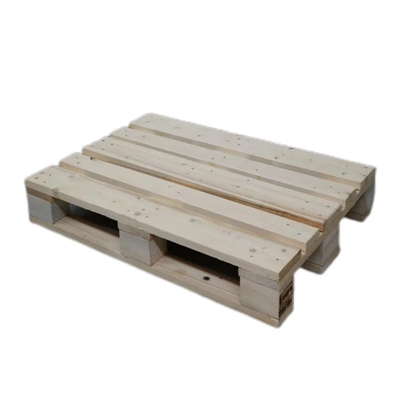 Customized Size Fumigation Free Export Wood Pallet Moisture-Proof Warehouse Forklift Card Board 4-Way Logistics Wooden Frame