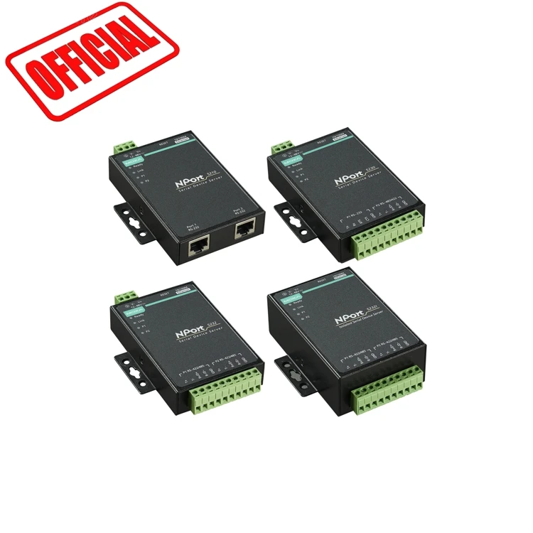 MOXA NPort 5200 серия 5210 общий серверный устройство для rs 232 ethernet конвертер оригинальный официальный