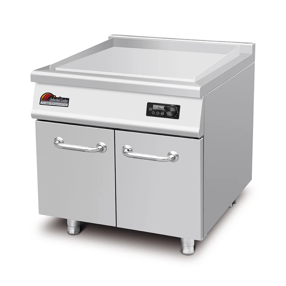 Электрическая индукционная гриль напольная стойка горячий твердый верхний для приготовления пищи