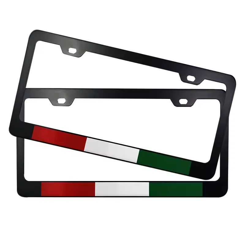 Custom High Quality Car License Plate Frame Silicone License Plate Frame License Plate Frame Euro for Car Decoration