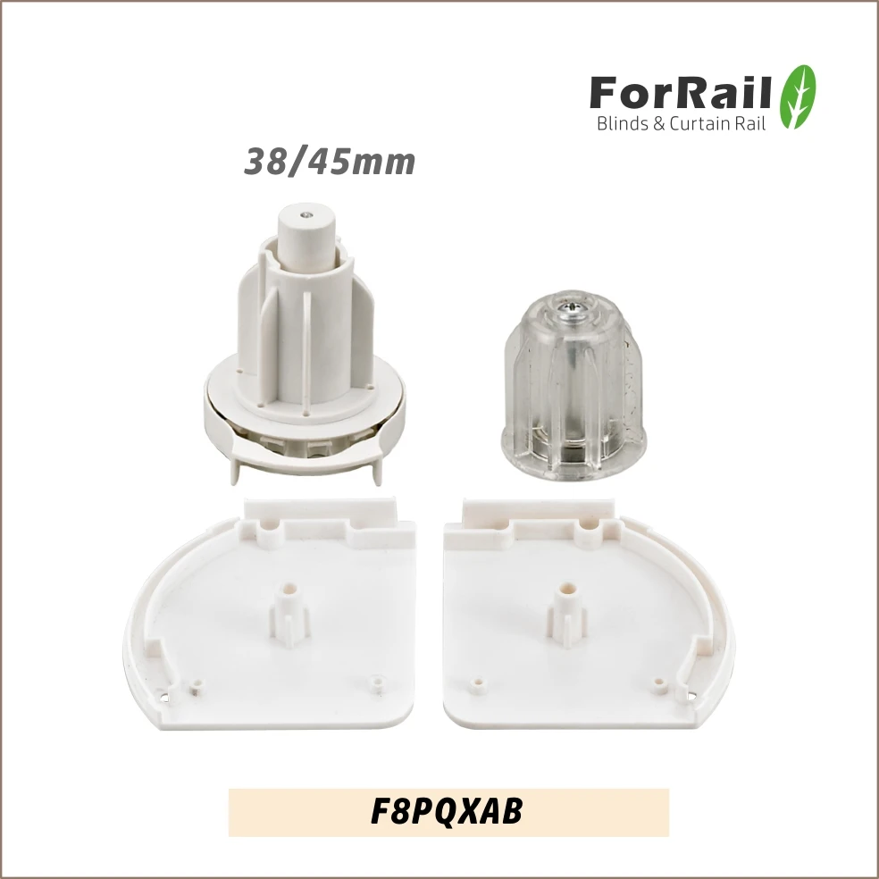 Plastic Metal Manufacturer Window Mechanism Parts 38Mm Aluminum Zebra Accessory Venetian Spring Roller Blinds Components
