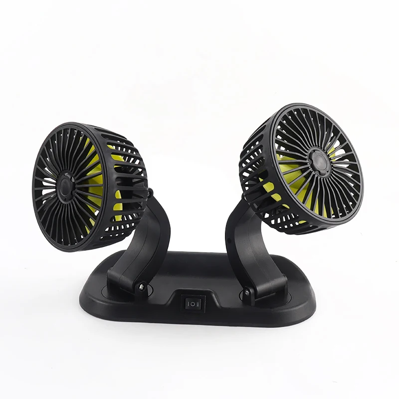 Widely Used Superior Quality Battery Car Fan Double Car Ac Vent Fan