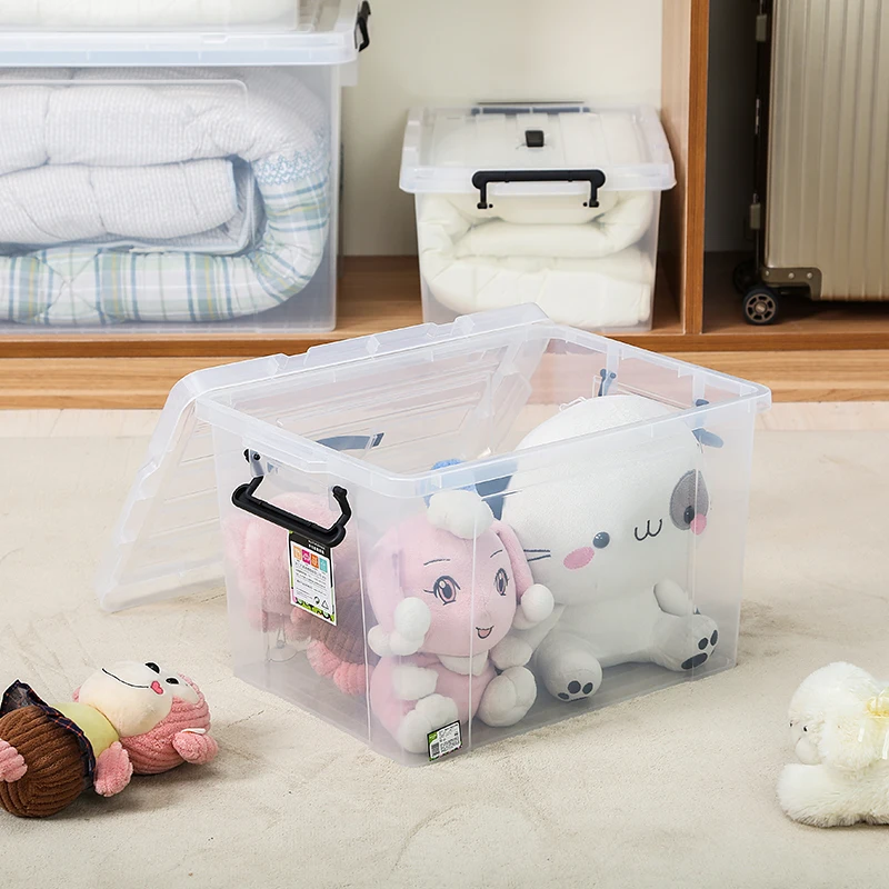 America large waterproof custom hard clear transparent pp plastic box with lids