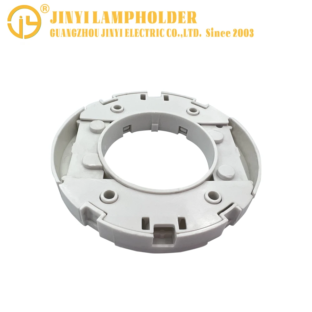 hot sale GX53 fluorescent lamp holder white LED UV plastic lamp holders & lamp bases