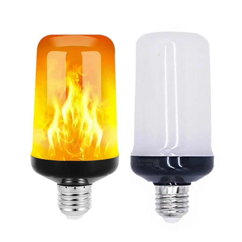 Custom logo great price home room indoor LED  flame light bulb with gravity sensing effect with E27