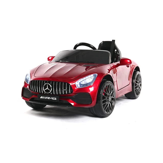 Licensed Mecedes AMG GT kids motor cars 12v battery operated kids car ride on toy price (1600303654371)
