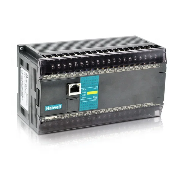 New design Haiwell H64XDP-e digital module for PLC controller automation with Ethernet port