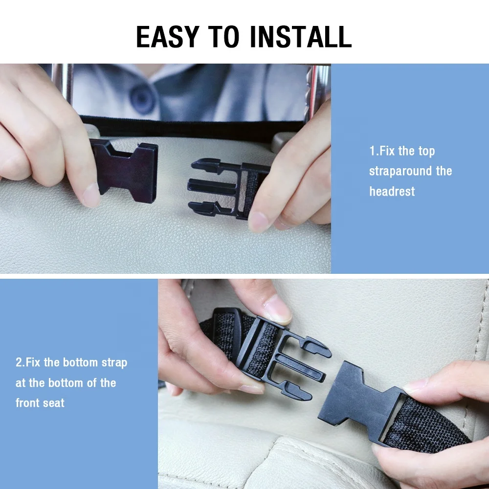 
2020 New Design Bestsales Heavy Duty Multi Pockets Car Trunk And Backseat Organizer Fits For Hatchback Sedan Suv Sportback Coupe 