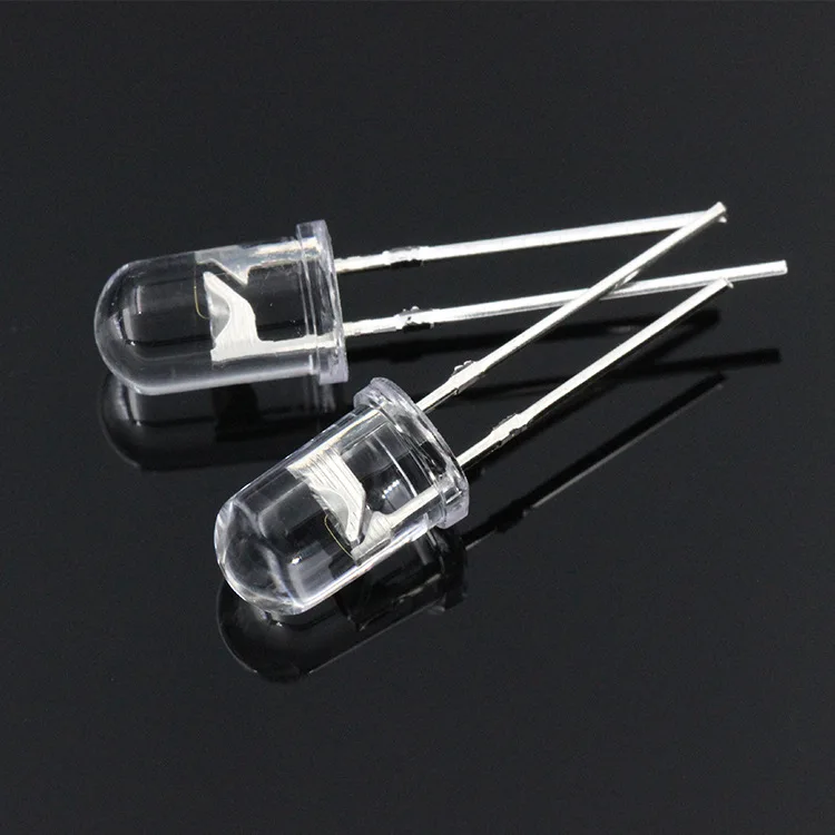 Jstronic 1000pcs/bag 5mm 0.06w led diode 505nm green color short leg for traffic light