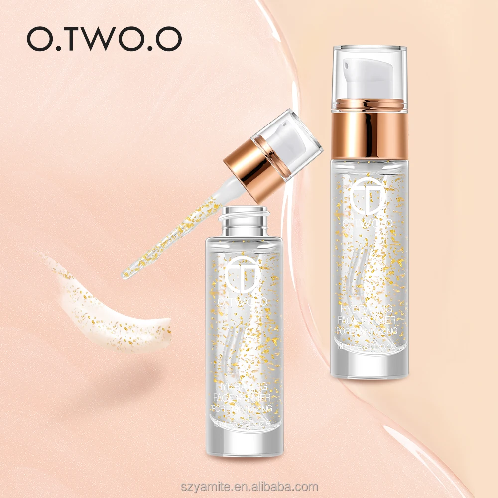  O.TWO.O Professional Makeup Primer Anti-Aging Moisturizer Face Care Essential Oil Base Liquid 18ml