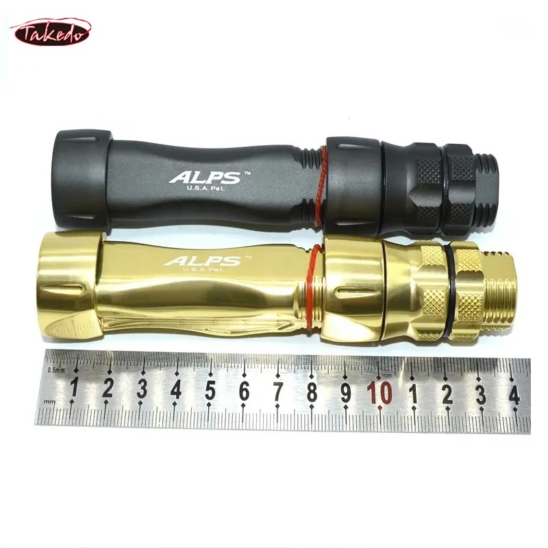 TAKEDO ALPS aluminum reel seat fishing rod components ultra high grade corrosion resistant aluminum AWF fishing rod reel seat