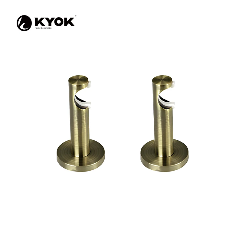 high quality crystal curtain rod sets for home decor foshan iron curtains bar 28mm decorative curtain rods metal