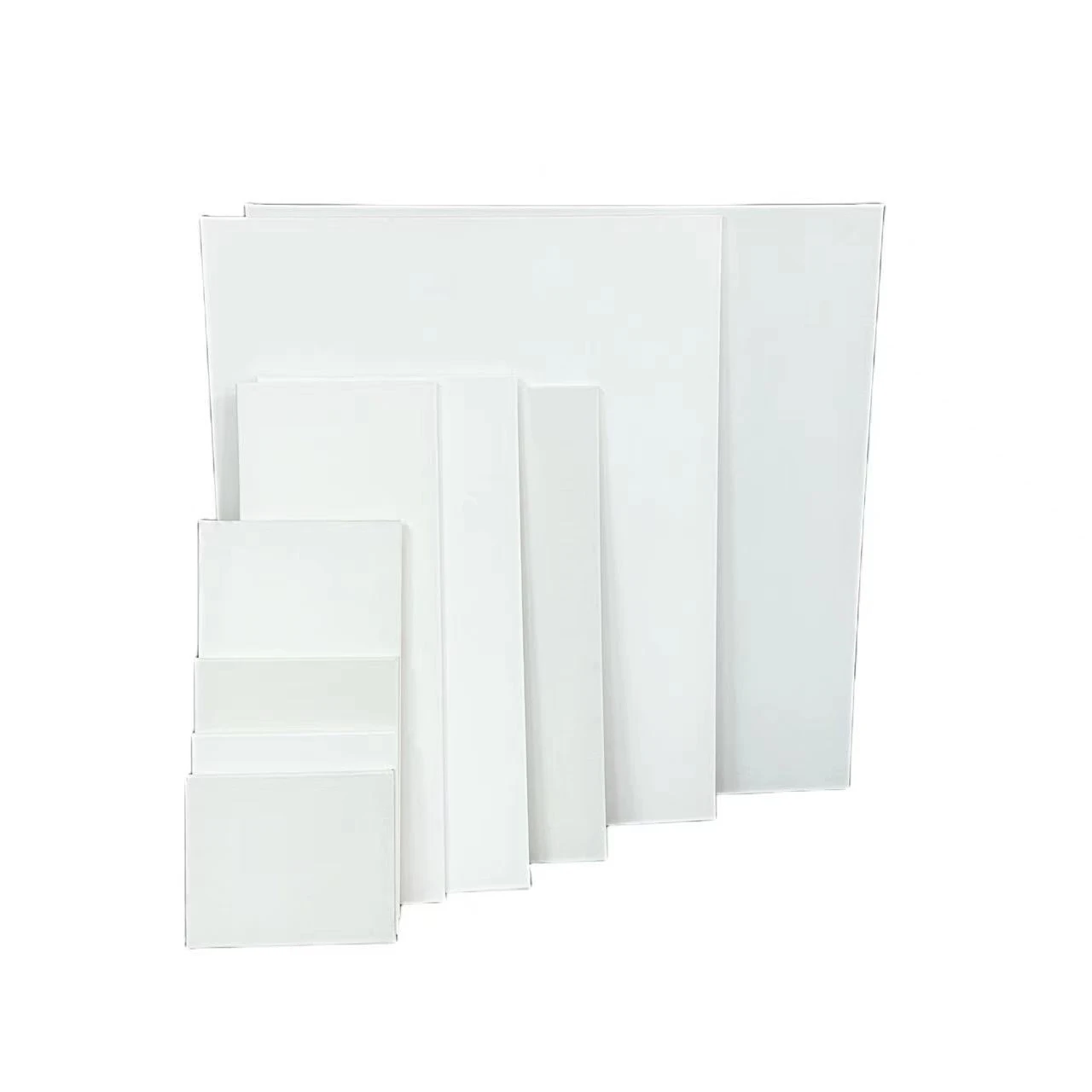 AET Oem school Custom Size Artist 100% Cotton Blank Stretched Artist Canvas For Painting