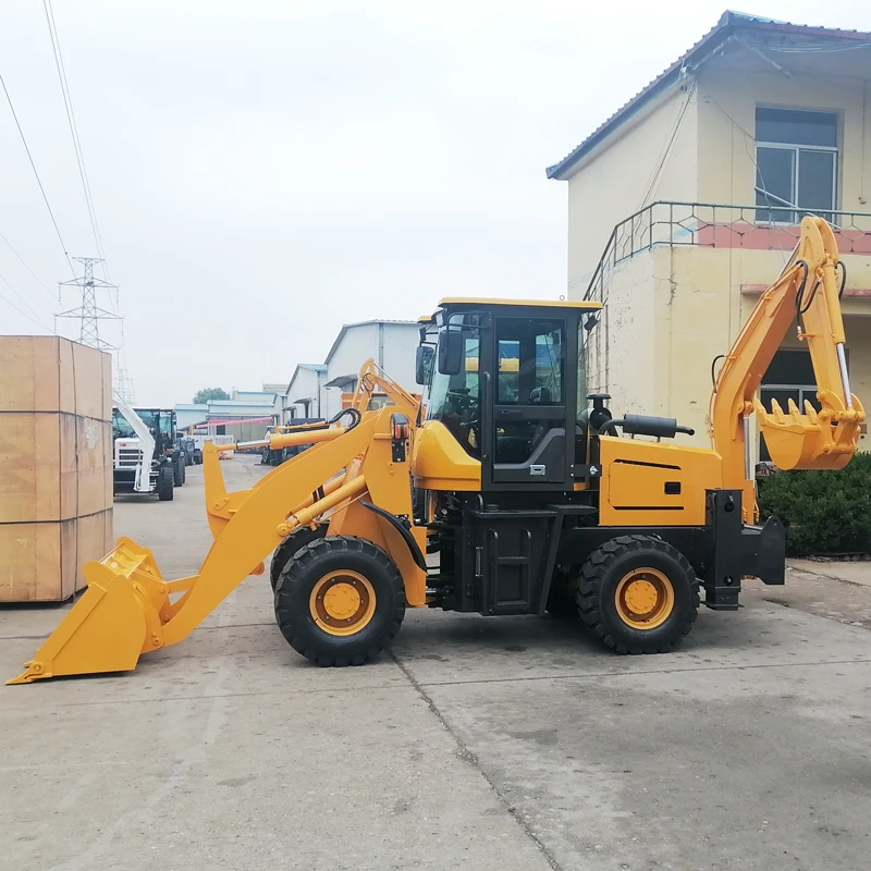 Ce/Epa Engine Large Mini Retroexcavadora Farm Tractor Backhoe Excavator Loader 4x4 Backhoe New Diesel