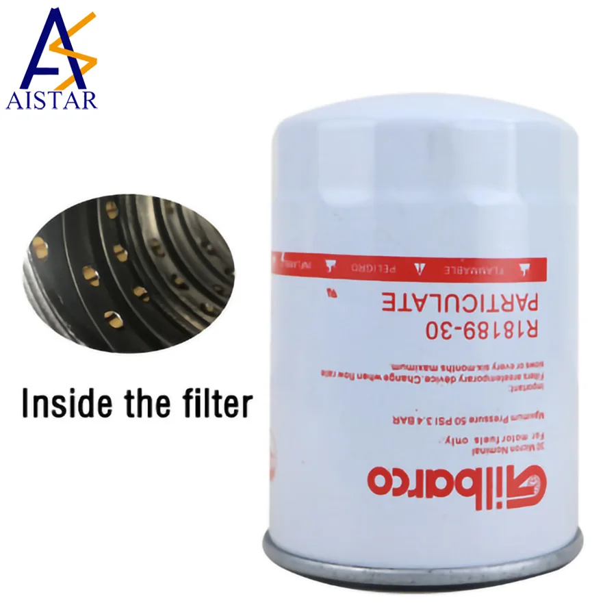 Aistar 1 Inch  20cm Fuel Dispenser Aluminum Alloy Fuel Filter with Paper Net