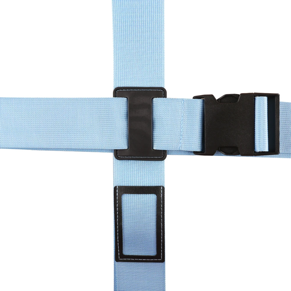 Custom Cross Belt Adjustable Travel Suitcase Luggage Rope Straps Travel Accessories Custom Printing Luggage Belts