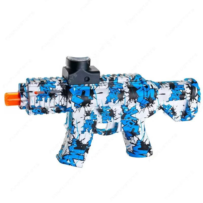 604B M416 Electric TOY GUN 7MM GEL Ammos AUTO Shooting Blaster Balls Splatter Launcher Fighting Game SAFE Kids Playing Toy