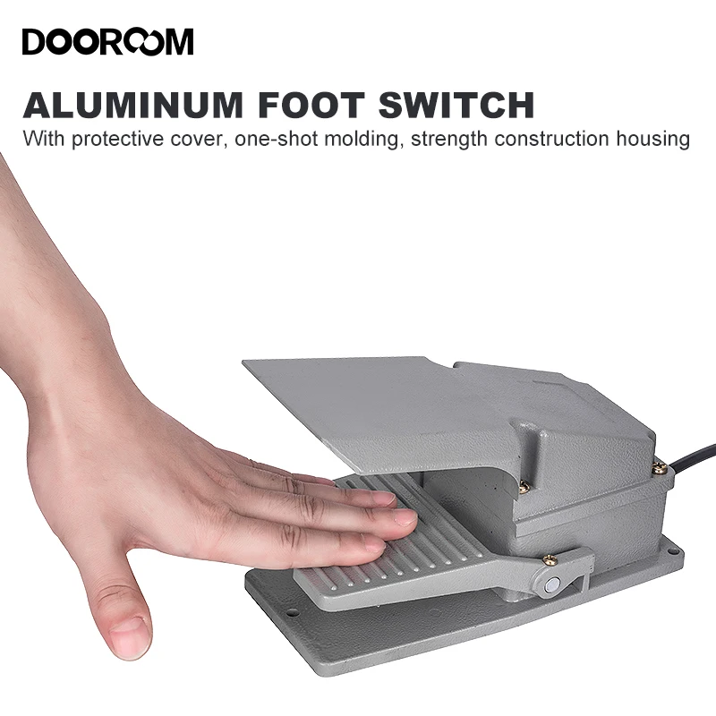 MEN-208E Pedal type automatic oil return hydraulic pump Single-loop electric 750W hydraulic pump