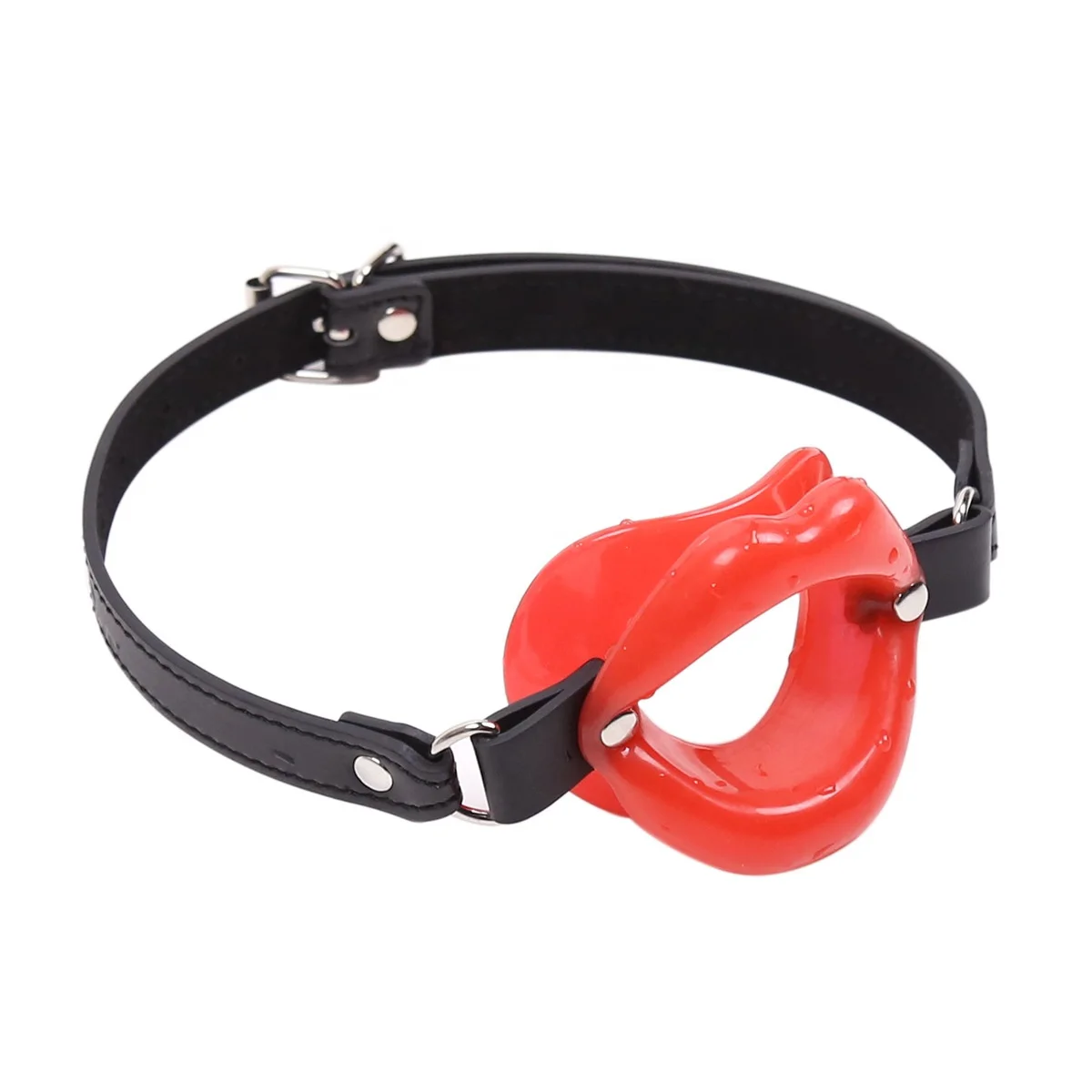 Hot Selling Silicone Open Mouth Lip Gag Ball Mouth O-Ring Style Lip Gag Adult Sex Toys For Women Couple Roleplay