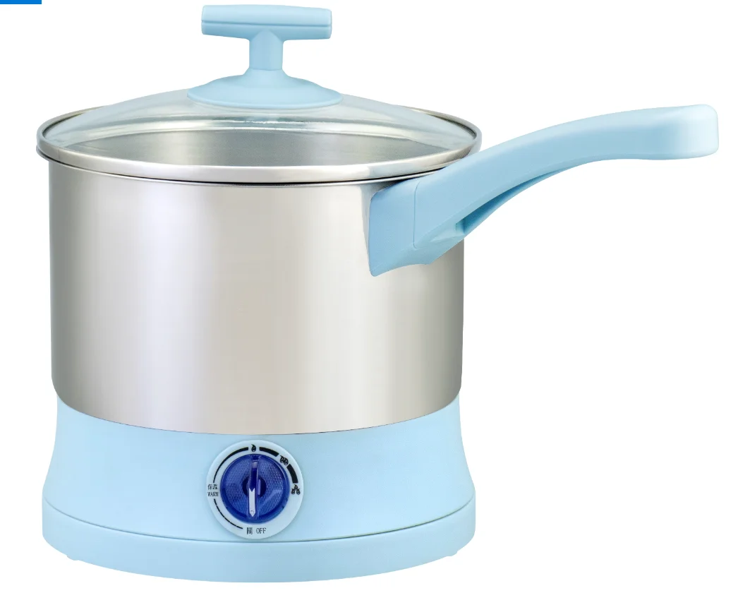 Small electric cooker household appliances PP+GF/ stainless steel  transparent glass quantity, easy to view