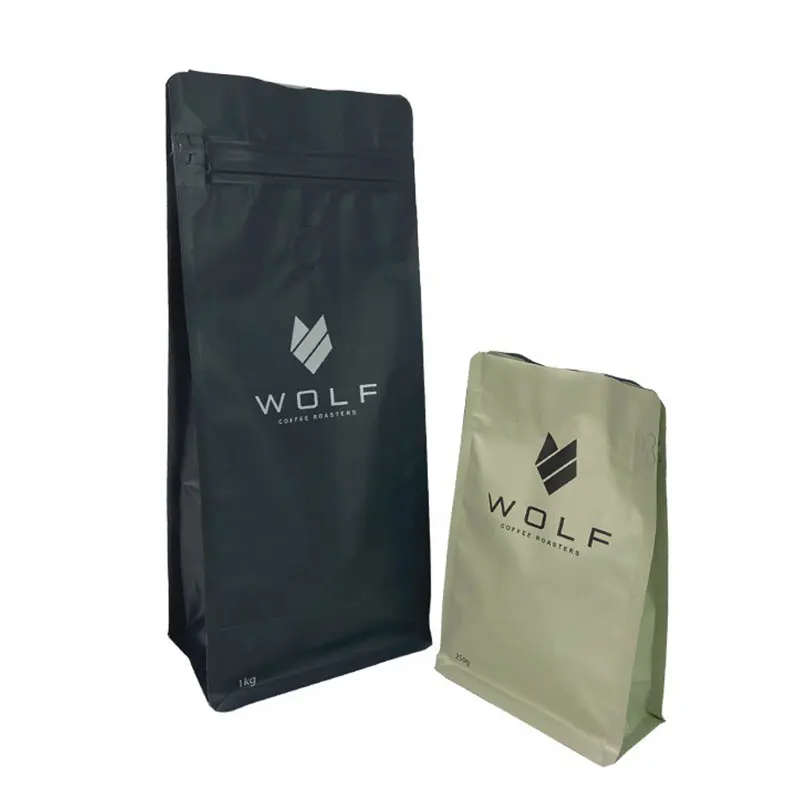 Custom Print Biodegradable Drip Bag Coffee Packaging Set 250G 500G 1Kg Drip Coffee Filter Bag