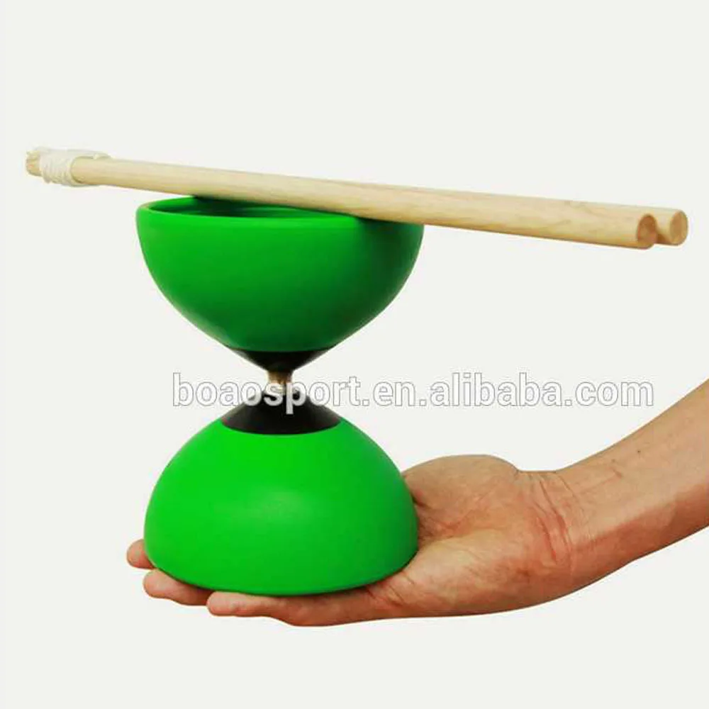 chinese yoyo diabolo with wooden stick