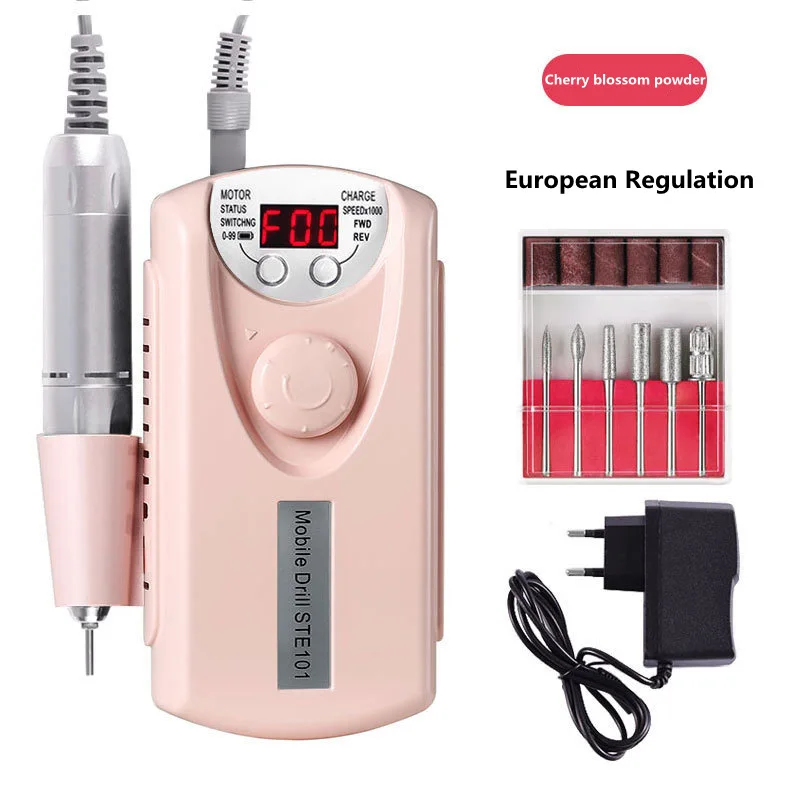 Hot sell Manicure Tool nail drill Rechargeable Polishing Nail Polisher Machine Primer Pen Portable Nail Drill 30000rpm