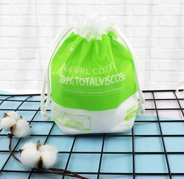 
Custom Disposable cotton hand face towel makeup remove towel cleaning towel 