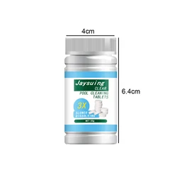 Jaysuing Swimming Pool Effervescent Tablets Multifunctional Pool Cleaning Stains Efficient Removal of Stains Tablet 50g/100g