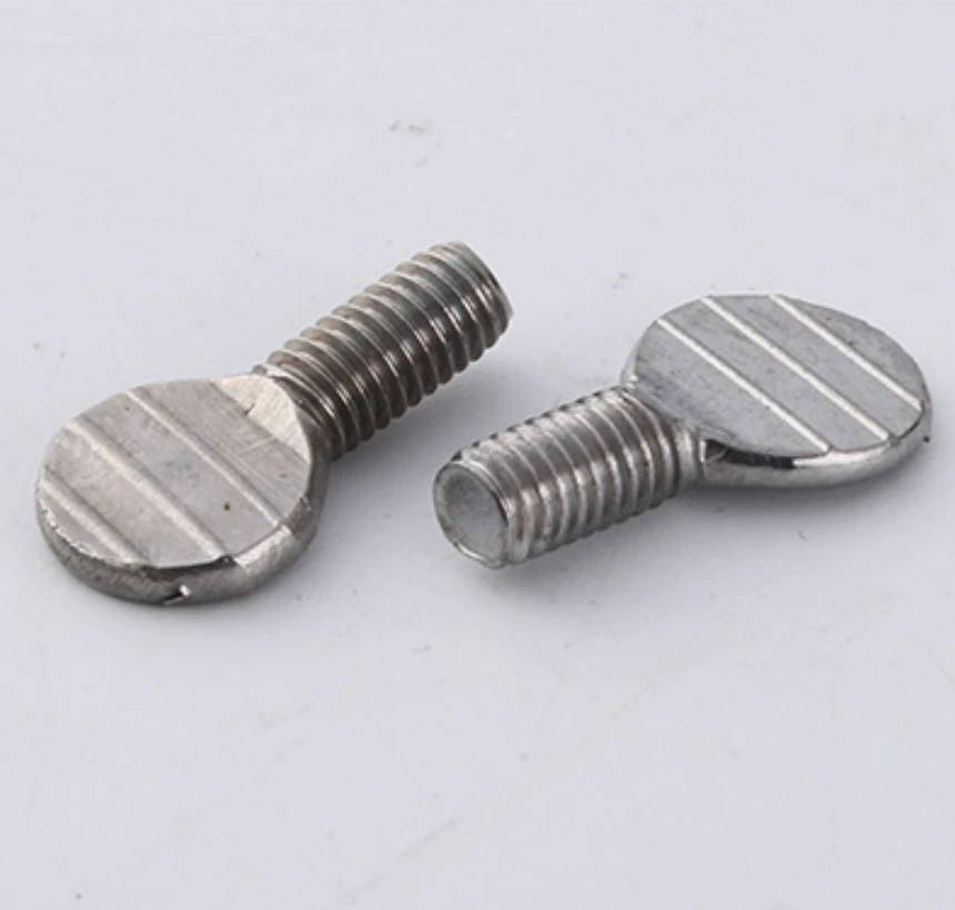 Fastener M4 M5 M6 M8 M10 Table Tennis Racket Screws Thumb Knob Screw Hand Twist Bolts Round Flat Head Screw
