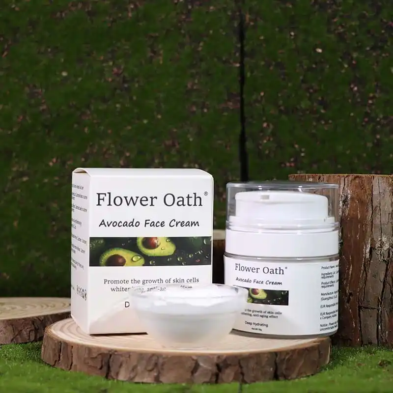 delicate fruit facial cream collagen anti acne Best for glowing skin brightening avocado wrinkle remover Face cream make up base