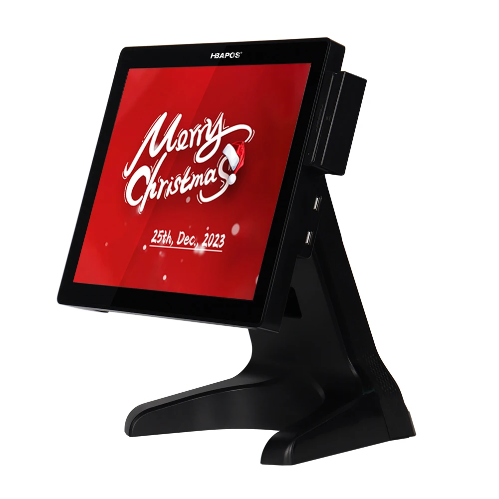 HBAPOS 15 inch 4GB DDR3 Electronic Billing Machine POS System/All in one Cash Register