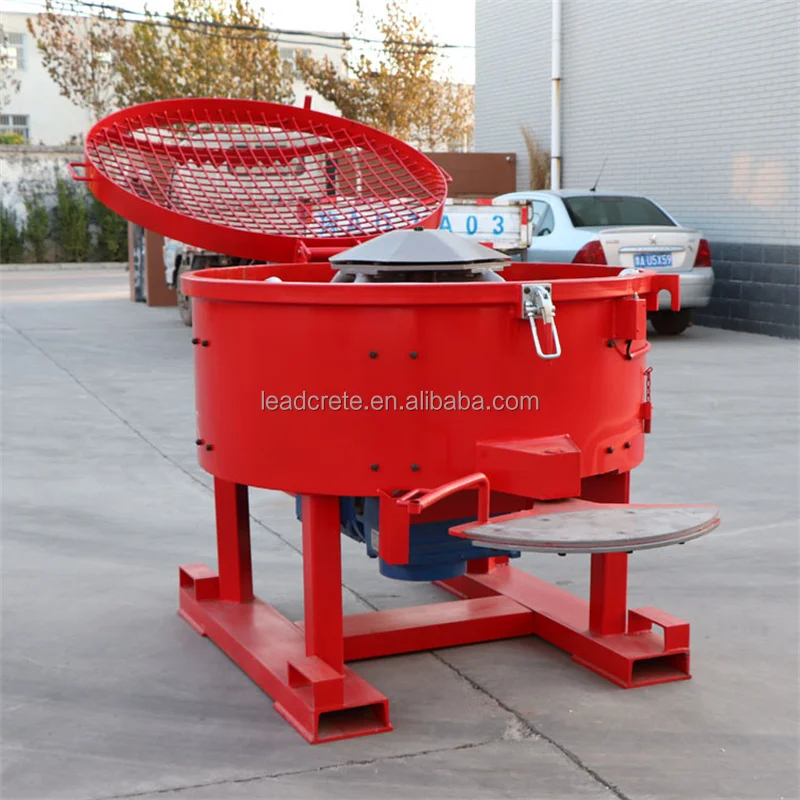 500kg castable refractory mixer refractory site use mobile mortar pan mixer price