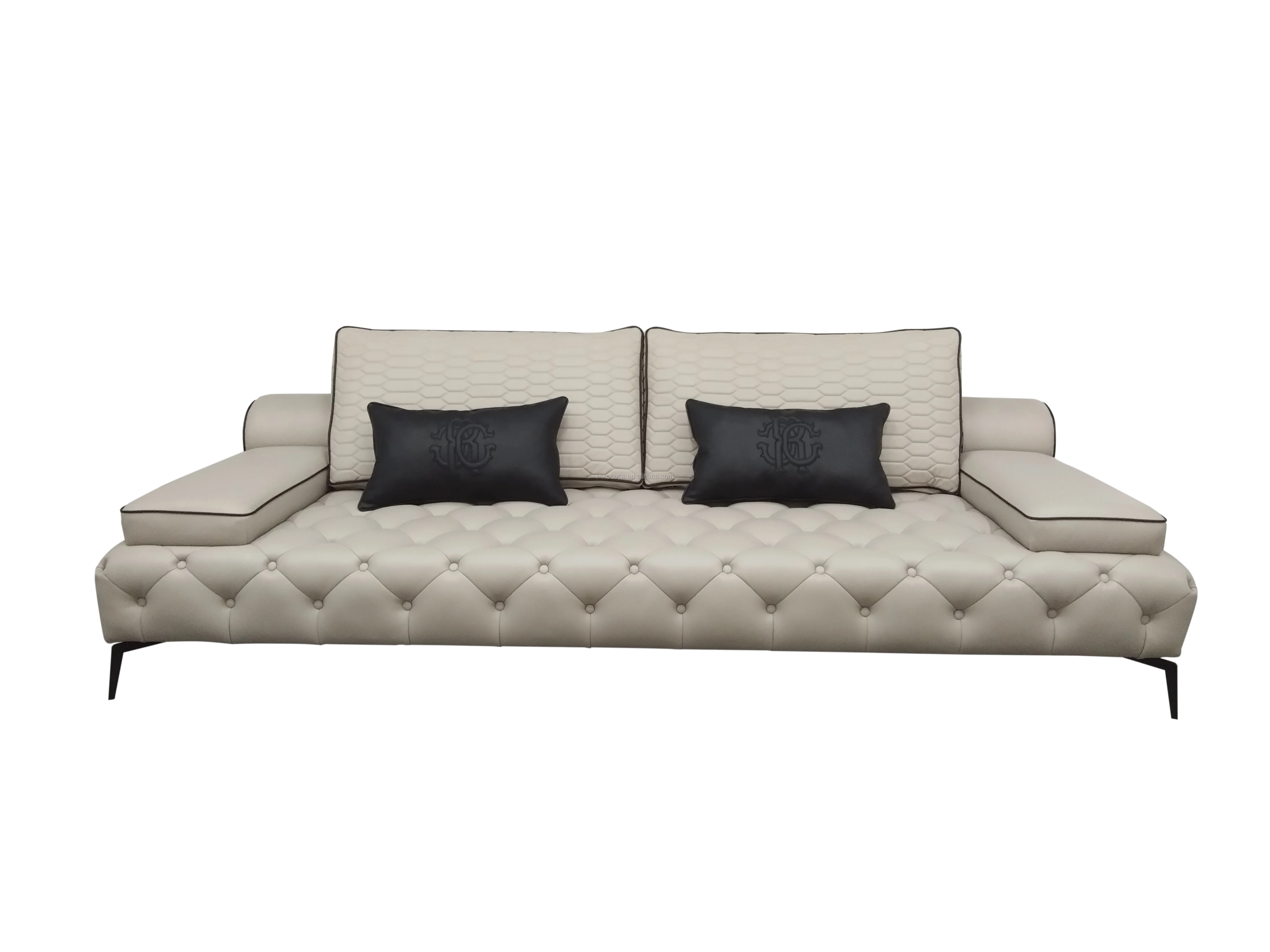 IMITO CASA Italian Luxury Furniture Living Room Comfortable Sofa Bed Modern Button Tufted Sofa Couch Chesterfield Recliner Sofa