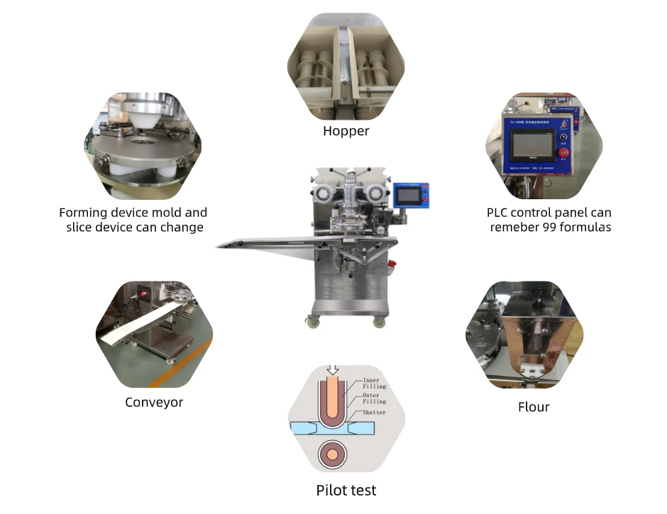 HJ-860 al karamah maamoul making machine date filled cookies maamoul machine deemah maamoul machine with CE certificate