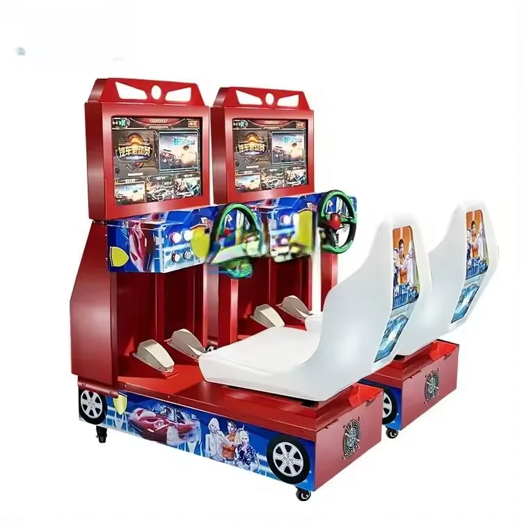 Toss Coin Operate Low Price India Electronic Simulator Outrun Video Coin Operated Car Racing Arcade Game Machine For Game Center
