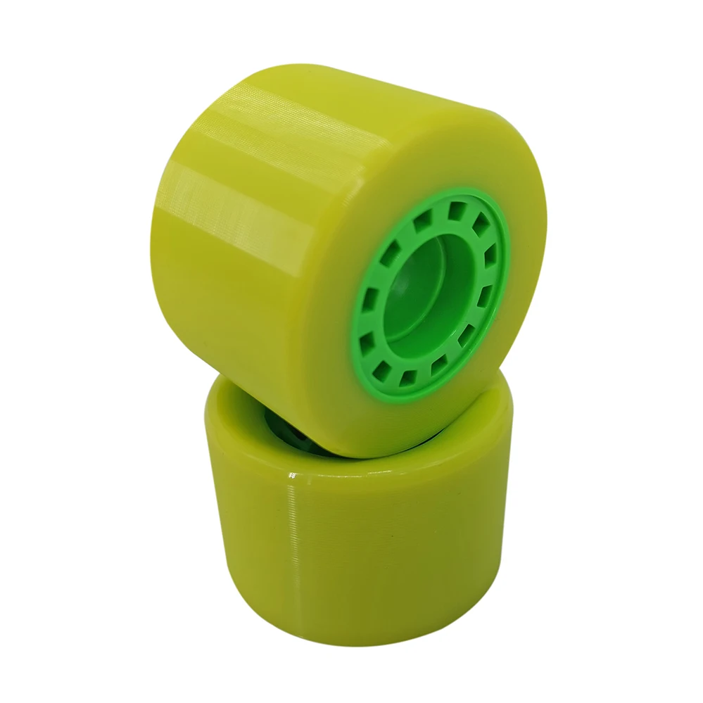 OEM/ODM Заводская цена желтые колеса для скейтборда роликовые