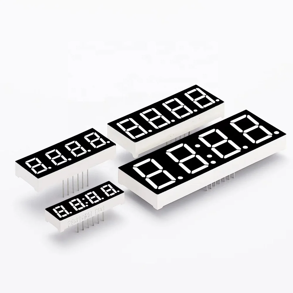 Mechanical led 4-digit display tube 7-segments digital tube led counter display