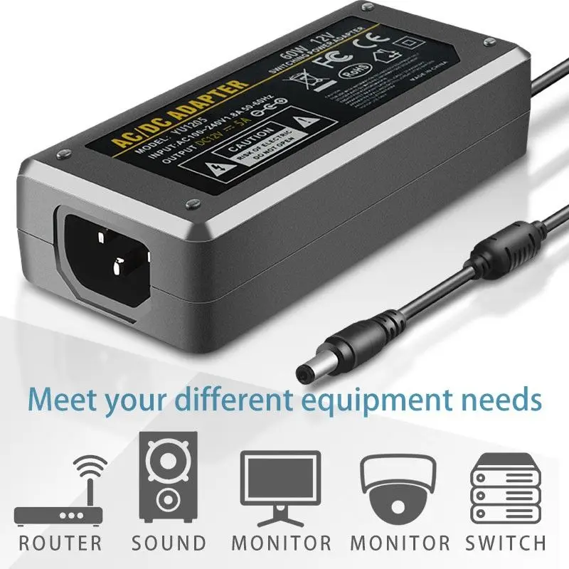 Good Quality  Ac 100v-240v Dc 48v 3a Switching Power Supply  Universal Power Adapter