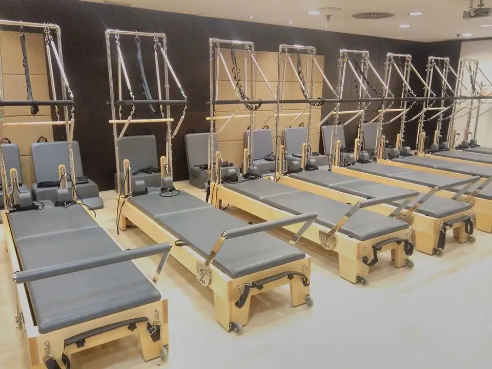 Pow Gym Classic Body Exercise Machine Portable factory Price Pilates Bed Fitness Equipment Wood Pilates Reformer