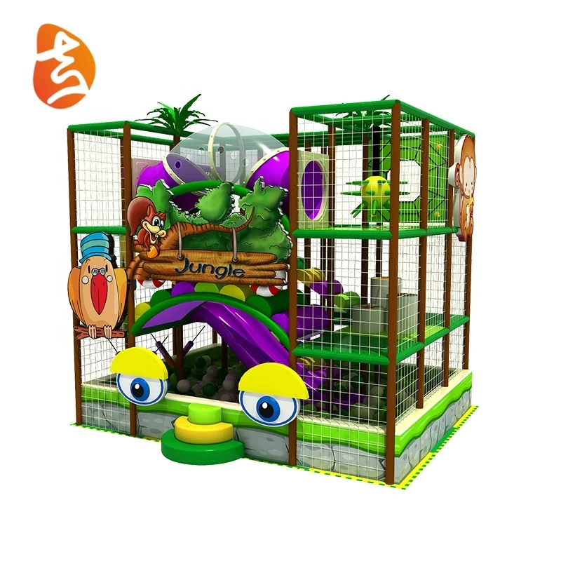 Amusement naughty castle foam indoor forest playground for children