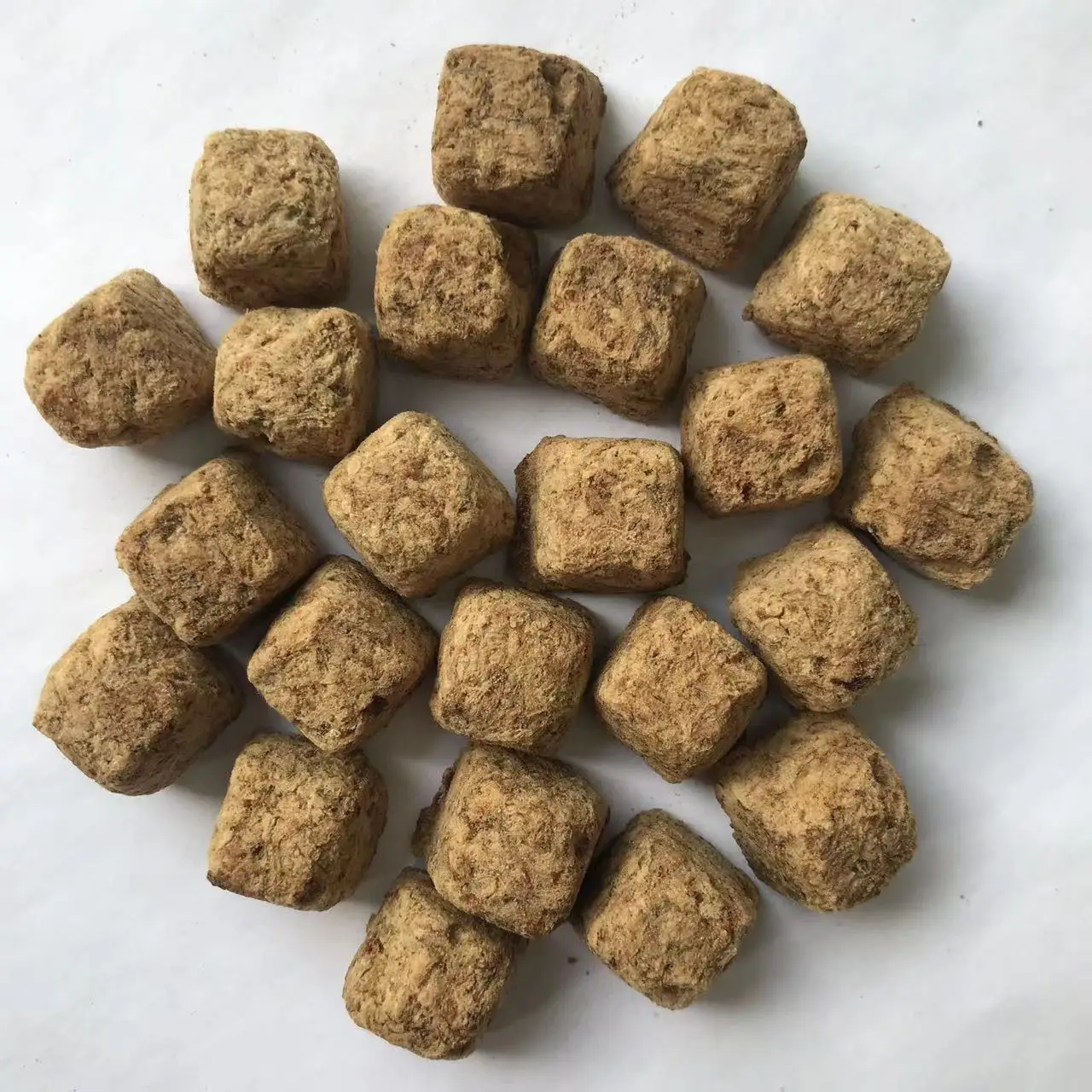 Aquarium Fish Food Freeze Artemia Dried Brine Shrimp Cube Fish Feed