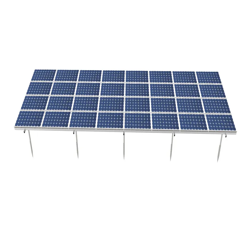 Special Hot Selling A Type Metal Stainless Steel Solar Panel Ground Mounting System