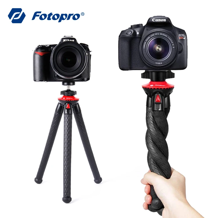Fotopro Wholesale Waterproof Portable Travel Mini Dslr Camera Flexible Octopus Stand Tripod