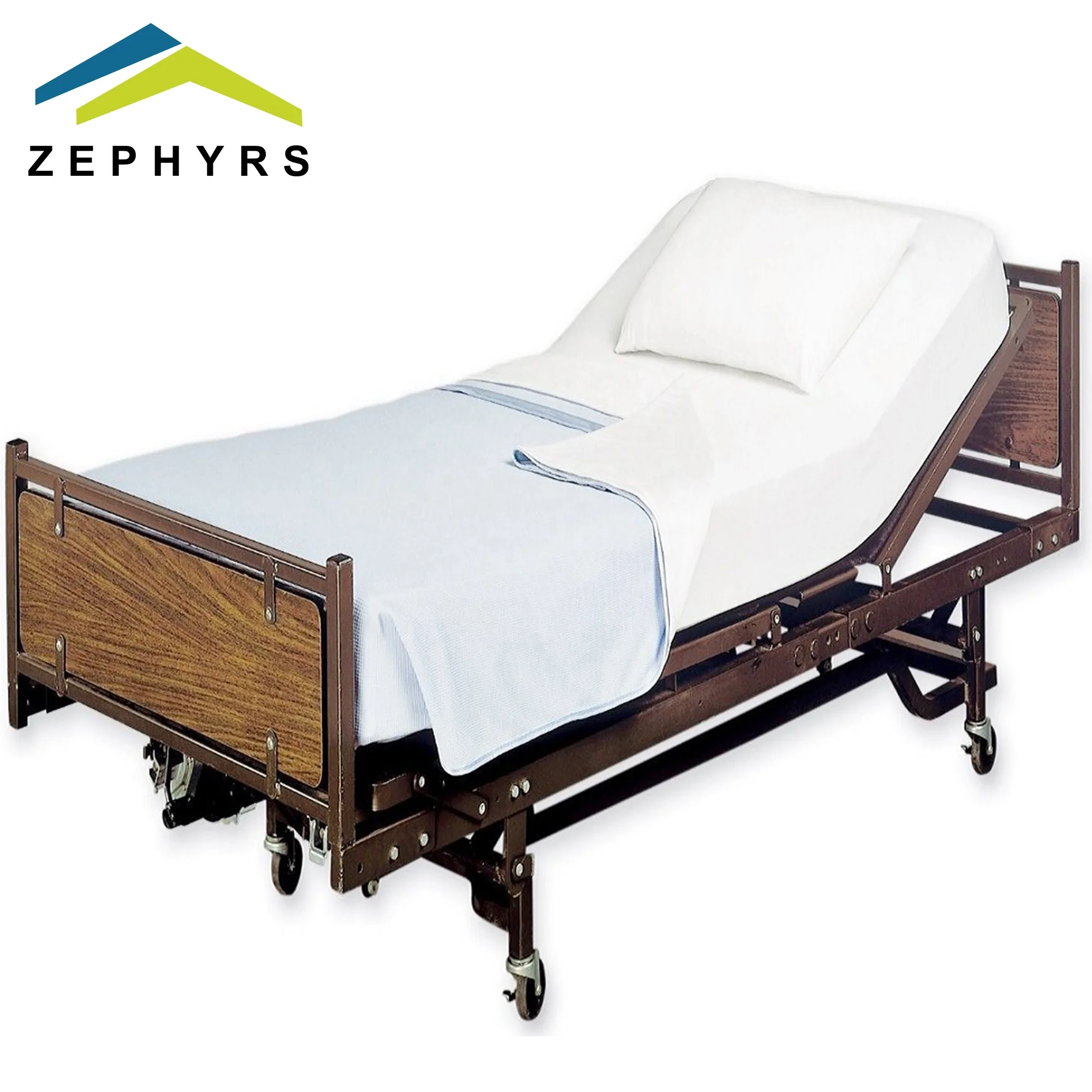 Low Cost Hospital Bed Sheets 100% Cotton Fitted Sheets Mattress Cover Suppliers