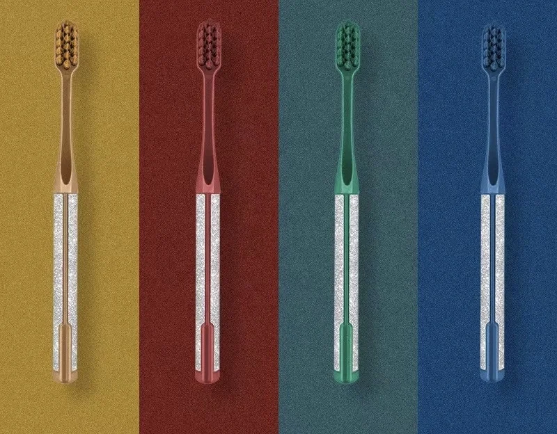 OEM oral care dental soft bristle Star dazzle colour COVERGIRL tooth brush eco friendly