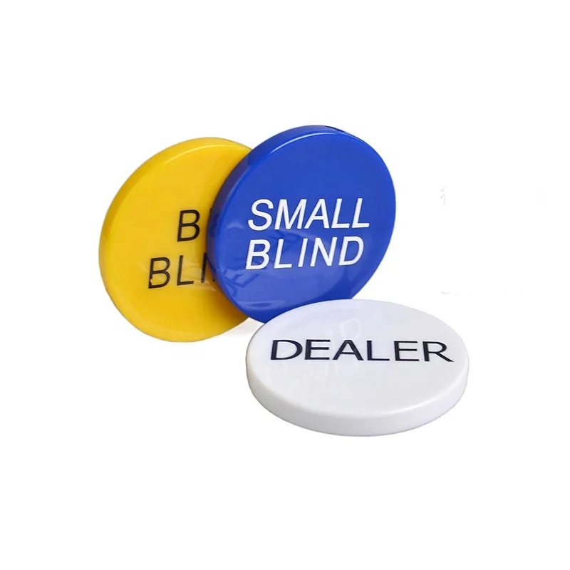Custom 5CM poker dealer button with your logo