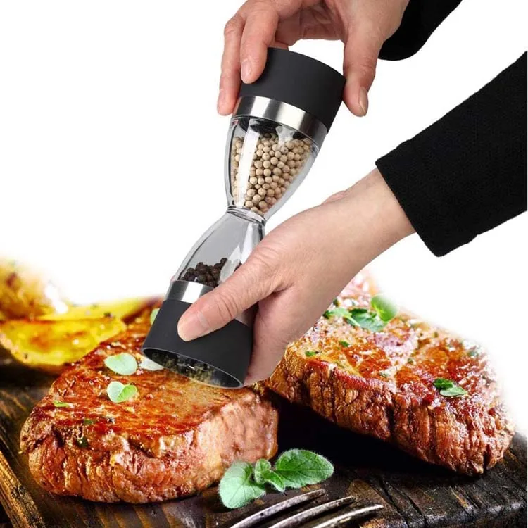 New Design Cheap Stainless Steel Manual Kitchen Tool black pepper mills Spice mill parts